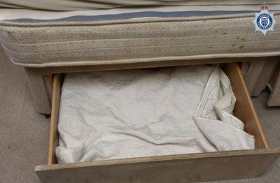 Mother kept neglected baby hidden in drawer under her bed for three years