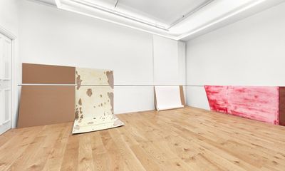 Dorothea Rockburne – New York great’s first big UK show all comes down to one long, mesmerising line