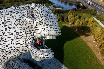 The Kelpies’ new climbing experience will showcase the Scottish landscape – straight from the horse’s mouth