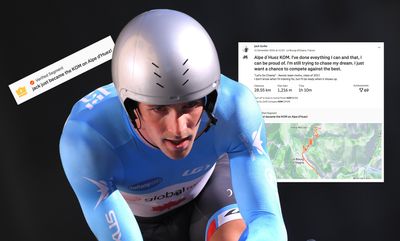 Amateur cyclist beats Sepp Kuss's time on Alpe d'Huez to take Strava KOM