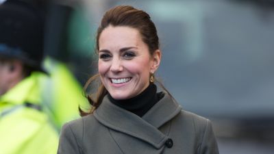 Kate Middleton was elegance personified in olive green coat with skinny jeans and knee high boots