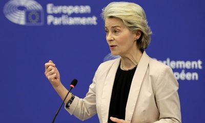 Von der Leyen calls for more EU defence spending after narrow election victory