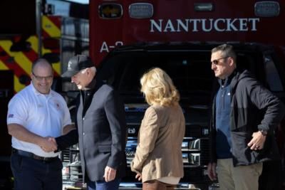 Biden Family Arrives At Nantucket Amid Migrant Crime Concerns