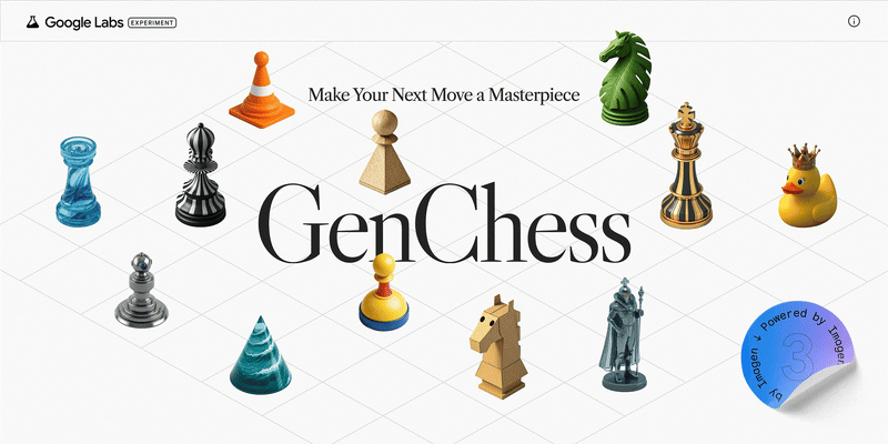 Google gets weird with chess — I love this new AI experiment that lets you create your own custom pieces