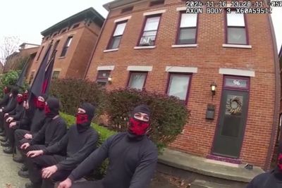 Bodycam Footage Reveals Columbus Officer Complained Neo-Nazis Were Protesting During College Football Game: 'The Buckeyes Are Playing, Man'