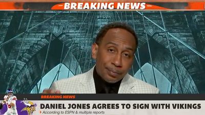 Stephen A. Smith Used One Sarcastic Word to React to Daniel Jones Joining Vikings