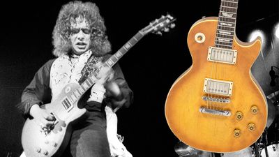 “Kossoff damaged his own '59 Les Paul and borrowed Ramm's for the encore. He agreed to swap it for his damaged guitar once it had been repaired”: A 1968 Gibson Les Paul played by Free's Paul Kossoff is up for auction