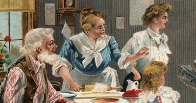 34 Pretty, Amusing And Simply Weird Thanksgiving Postcards From The Past