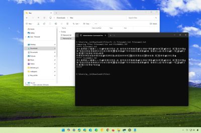 How to compare two files with Command Prompt on Windows 11 and 10