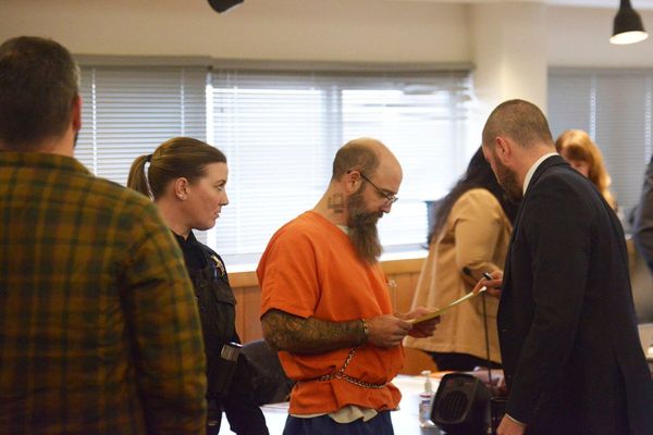 A Montana man pleads not guilty and claims self-defense in the death of a man killed in a tent