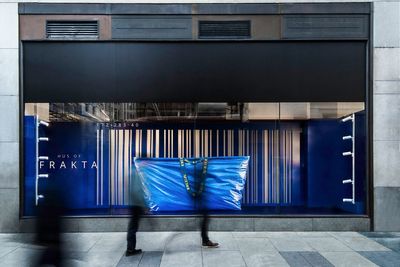 Ikea opens pop-up dedicated to blue carrier bag on London’s Oxford Street