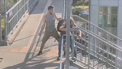 'Rot in hell': family anger at train station killer