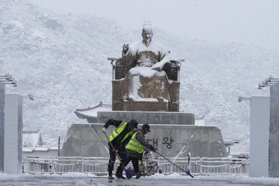 At least three dead as South Korea battles heavy snow