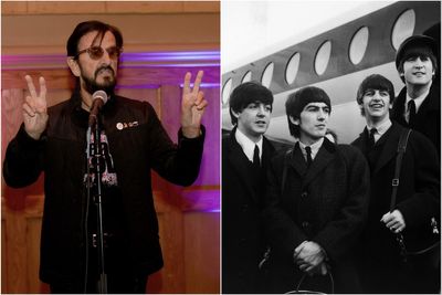 Ringo Starr lets slip casting for Sam Mendes’s Beatles film: ‘I believe he’s taking drumming lessons’