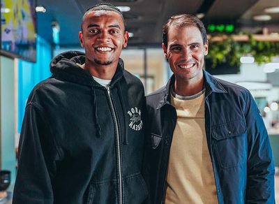 Rafael Nadal Spotted With Pep Guardiola & Manchester City Stars