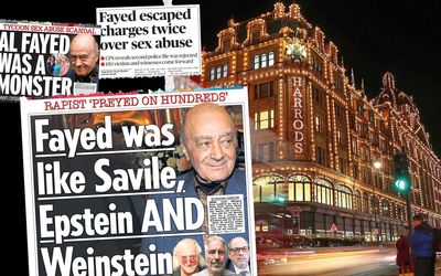 Will Harrods take the fall for Al Fayed? Panic hits shop floor as 'barristers get their ducks in a row'