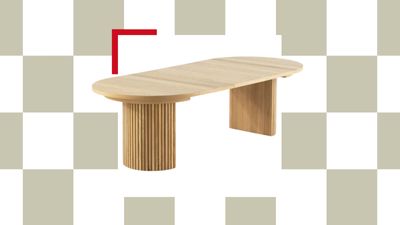 This Ingenious Table Seamlessly Transforms from Round to Oval, and Puts an End to the Dreaded Squeeze