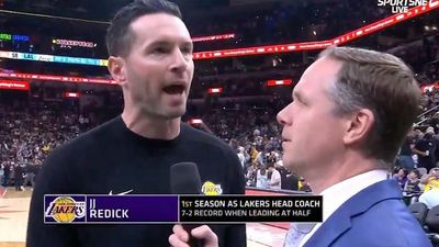 JJ Redick Didn’t Hold Back on Lakers’ ‘Bad’ Play in Animated Sideline Interview