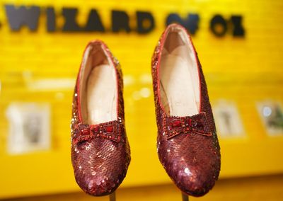 Judy Garland's iconic ruby slippers from The Wizard of Oz to go on display in London before auction