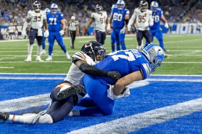 Lions get first bite of dinner with Sam LaPorta touchdown