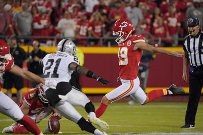 Chiefs elevate replacement kicker ahead of Week 13 matchup vs. Raiders