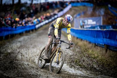 Wout van Aert takes cautious approach to cyclocross return in continued recovery from knee injury