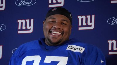 Giants Lose DL Dexter Lawrence for Remainder of Game at Cowboys With Elbow Injury