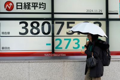Stock market today: Asian shares are mixed, with US markets closed for Thanksgiving