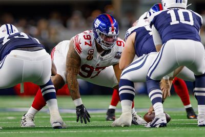 Giants’ Dexter Lawrence suffered dislocated elbow in loss to Cowboys