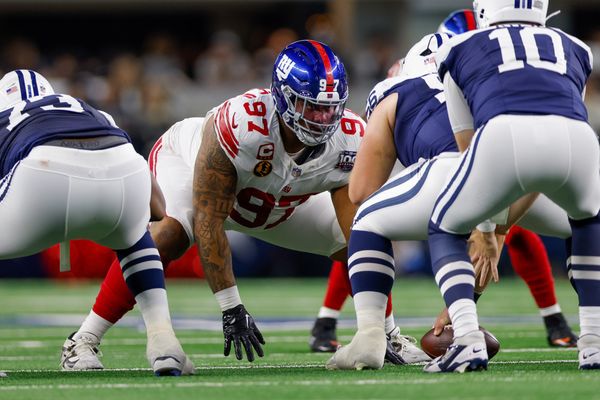 Giants’ Dexter Lawrence suffered dislocated elbow in loss to Cowboys