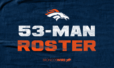 Broncos’ updated 53-man roster after recent moves