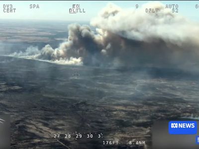 Residents told it’s ‘too late to leave’ as wildfire in Western Australia triples in size