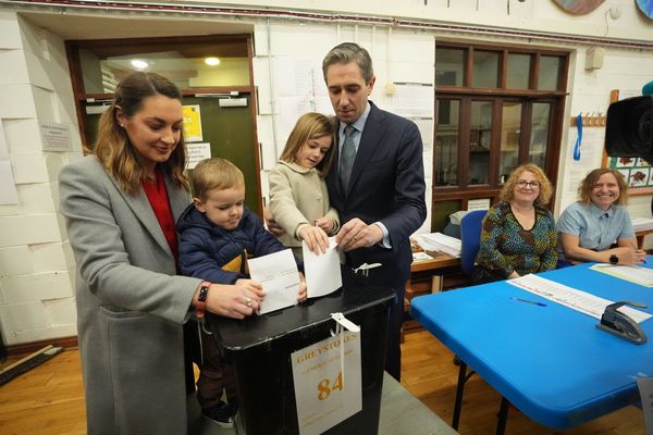 Martin and Harris cast votes in ‘close-fought’ Irish General Election