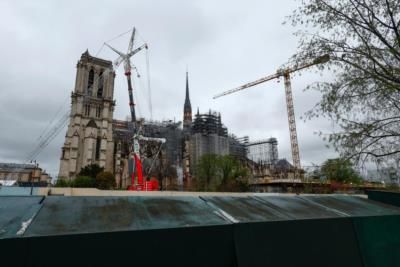 President Macron Tours Restored Notre Dame With Donors And Workers