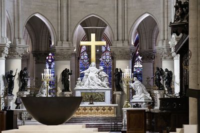 Restored Notre-Dame Cathedral in Paris unveiled after 2019 fire