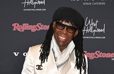 Nile Rodgers prepared to have bum pinched by Sir Rod Stewart at Glastonbury