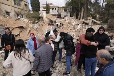 Lebanese Family Devastated By Israeli Airstrike Destruction