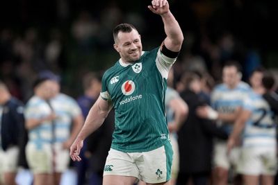 Ireland captain Caelan Doris credits Cian Healy’s longevity to cold showers