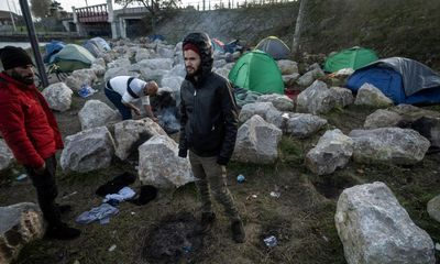 ‘We can live or die, but we are going to the UK’: the Calais refugees clinging desperately to a dream