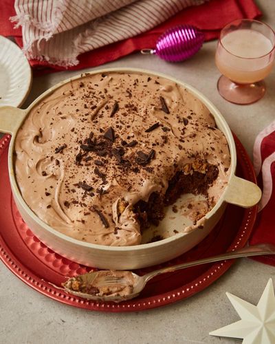 Benjamina Ebuehi’s recipe for chocolate, orange and amaretti pudding