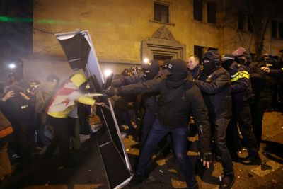 Georgia Police Arrest Dozens In Clashes With Pro-EU Protesters