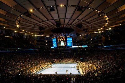 The Garden Cup Tennis Exhibition At Madison Square Garden