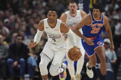 NBA Fines Westbrook ,000 For Obscene Gesture