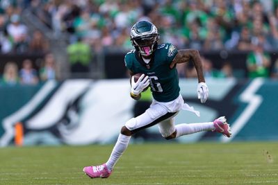 DeVonta Smith injury update: Eagles WR is unsure if he’ll play vs. Ravens