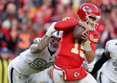 Chiefs QB Patrick Mahomes was ‘demonstrably upset’ after being sacked vs. Raiders