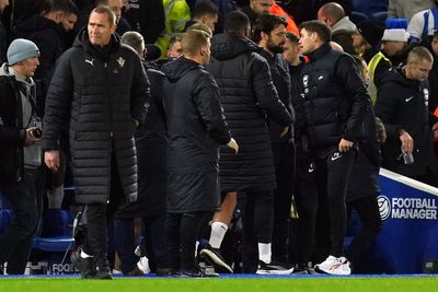 Southampton’s Russell Martin and Brighton’s Fabian Hurzeler claim lack of respect after bad-tempered draw