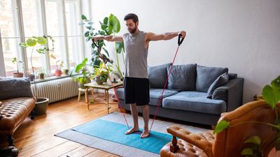 This expert trainer's full-body resistance band workout will strengthen every muscle in five moves