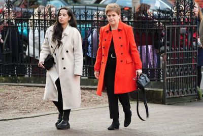 Nicola Sturgeon among mourners at Janey Godley funeral