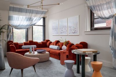 Sofas You Can Reconfigure and Ottomans That Turn Into Trampolines are Some of the Hidden Delights in This Interior Designer's Family Home