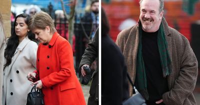 Nicola Sturgeon and Still Game star in attendance at Janey Godley's funeral